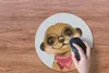 MuchoWow® Mauspad Mousepad Erdmännchen - Rosa - Kinder Produktbild-Vorschau 3