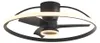 DeckenventilaTor Schwarz inkl  LED mit Fernbedienung Steer Produktbild-Vorschau 6