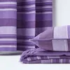 HOMESCAPES Copriletto Marocco, a righe viola, 150 x 200 cm Anteprima dell’immagine prodotto 6