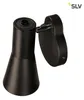 SLV 148540 PHELIA Wandlamp, zwart, GU10, met schakelaar Productafbeelding-voorbeeld 5