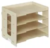 Organizér na stôl s úložnými priehradkami RD42750, béžová Náhľad obrázku produktu 8