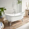 HOME DELUXE - freistehende Badewanne FAMA Weiß Wanne Design Produktbild-Vorschau 12