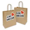 itenga 5x Geschenktüte mit Kordel 18x8x22cm + Sticker Produktbild-Vorschau 2