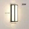 2 Stück LED Wandleuchte Außen Innen IP65 Wasserdicht, 30W Produktbild-Vorschau 6