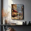 Malen nach Zahlen Erwachsene Stadt Winter Spaziergang 50x40 Produktbild-Vorschau 3