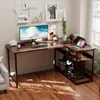 GTPLAYER Eckschreibtisch Schreibtisch Gaming Tisch mit Produktbild-Vorschau 9