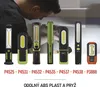 COB LED + LED pracovní svítilna P4525,500 lm,Li-Ion 2000 mAh Náhled obrázku produktu