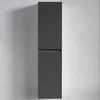 LOMAZOO Hochschrank - Matt Schwarz - 35x27x140cm Produktbild-Vorschau 5