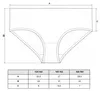 Kinderslip - meisjesondergoed maat 140 - katoenen slip, 4 Productafbeelding-voorbeeld 3