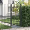 vidaXL Cancello da recinzione ASSEN 100 x 195 cm Acciaio Anteprima dell’immagine prodotto 2