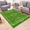Fußballteppich interessanter Sportszenendesign Produktbild-Vorschau 3