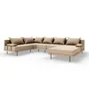 TRADA Gartenecksofa Bahama XL Beige Links 370x175 cm Produktbild-Vorschau 2