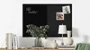 Kombitafel Kork/schwarz magnetisch 60x40 Holzrahmen schwarz Produktbild-Vorschau 2