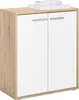 Kommode Komi 2D aus Laminat und Kunststoff, 2-türig, 1 Produktbild-Vorschau 4