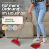 Novaliv Schaumstoffbesen + Schaumstoffkehrganitur I rot I Produktbild-Vorschau 3
