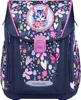 A children's backpack with a floral and cat design. Anteprima dell’immagine prodotto
