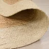 TT Home Wohnzimmer Teppich Jute Rund Modern Boho Produktbild-Vorschau 4