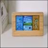Wetterstation Funkwetterstation LCD Hygrometer Barometer Produktbild-Vorschau 9