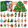 Adventskalender 2026, 24 Baustein-Anhänger, 700 Teile, Produktbild-Vorschau 1
