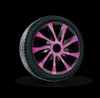 NRM Radkappen DRACO, Pink 13" Zoll. (4 x Universal Produktbild-Vorschau 3
