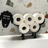 Halter Ständer Kleiderbügel Regal für Toilettenpapierrollen Produktbild-Vorschau 11