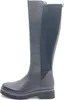 Remonte Damen Langschaftstiefel schwarz mit Stretcheinsatz Produktbild-Vorschau 9