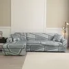 Sofa Überzug Couch Überzug 2er Set für Ecksofa L-Form Produktbild-Vorschau 2