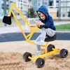 GOPLUS Kinder Sitzbagger, 360°drehbar Sandbagger Produktbild-Vorschau 2