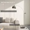 HOMCOM Stehlampe höhenverstellbar, schwenkbar Stehleuchte Produktbild-Vorschau 4