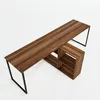 Skye Decor, London - L208, Schreibtisch, Nussbaum, 100 % Produktbild-Vorschau 3