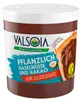 Valsoia Pflanzlich Haselnüsse und Kakao ohne Zuckerzusatz Produktbild-Vorschau 1