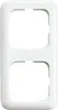Cadre Busch-Jaeger, double, Reflex SI, blanc alpin, 1 Voir les images du produit 1