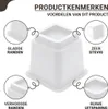 JustValue Meubelverhoger set - Verhoogt met 13 cm - Max. Productafbeelding-voorbeeld 2