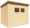 Bertilo Gerätehaus Amrum 3 - naturbelassen - 14 mm Produktbild-Vorschau 1
