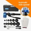 Sada hydraulických dierovačov – ručný dierovač plechu – 8 t Náhľad obrázku produktu 7