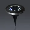 Lampa ogrodowa solarna 8 LED najazdowa czujnik zmierzchu Podgląd zdjęcia produktu 10