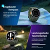 Smartwatch Herren Beleuchtung Kompass IP68 Wasserdicht 100 Produktbild-Vorschau 5