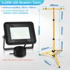 Jayseuw LED Baustrahler 2x 20W LED Fluter Flutlicht mit Produktbild-Vorschau 2