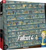 Puzzle z plakatem przedstawiającym atrybuty z gry Fallout Podgląd zdjęcia produktu 1
