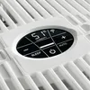 A close-up view of the digital control panel of a white air humidifier. Produktbild-Vorschau