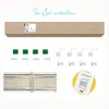 Estika Plissee ohne Bohren - 75 x 230 cm - Beige - Einfache Produktbild-Vorschau 8