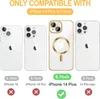 Magnetické čiré pouzdro pro iPhone 14 Plus, kompatibilní s Náhled obrázku produktu 7