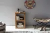 Wohnling Scaffale Sheesham massiccio 88 cm con 2 ripiani in Anteprima dell’immagine prodotto 3