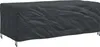 vidaXL Copridivano nero a tinta unita 229 x 113 x 73 cm Anteprima dell’immagine prodotto 1