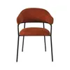 Rebecca Mobili Stühle Dombeya 82,5x57x56,5 Polyestergewebe Produktbild-Vorschau 6
