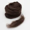 Masham Kammzug 50gr. Naturschwarz / Dunkelbraun zum filzen Produktbild-Vorschau 2