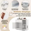 COSTWAY Katzenschrank für Katzentoilette, Katzenklo Schrank Produktbild-Vorschau 6