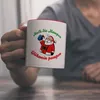 Kaffeebecher Rot mit betrunkenem Weihnachtsmann - Hoch die Produktbild-Vorschau 6