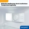 Exquisit Kühl-Gefrierkombination, 173 Liter, Standgerät, Produktbild-Vorschau 4