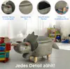 Suleno Tierhocker DINO mit Stauraum - Organizer & Sitzbox Produktbild-Vorschau 5